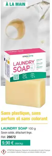 Stanhome Laundry soap offre