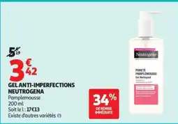 Auchan Supermarché NEUTROGENA Gel anti-imperfections offre