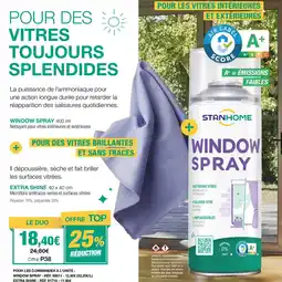 Stanhome Window spray offre