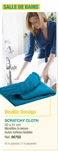 Stanhome Scratchy cloth offre