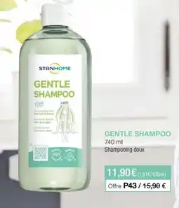 Stanhome Gentle shampoo offre