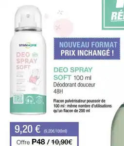 Stanhome Deo spray soft offre