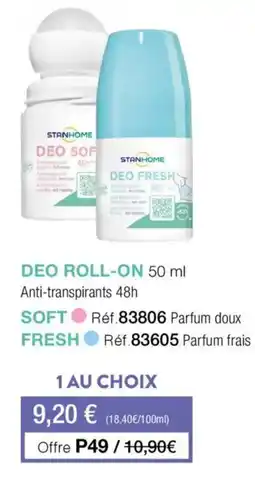 Stanhome Deo roll-on offre