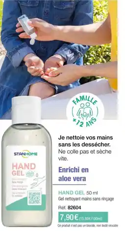 Stanhome Hand gel offre