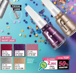 Stanhome Vernis à ongles pearly offre