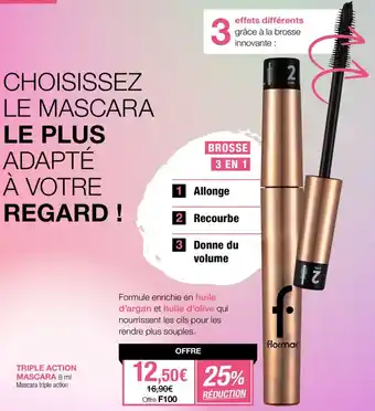 Stanhome Triple action mascara offre