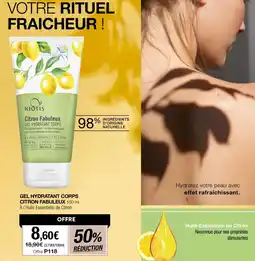 Stanhome Gel hydratant corps citron fabuleux offre