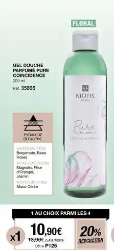Stanhome Gel douche parfumé pure coincidence offre