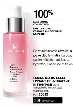 Stanhome Fluide lissant et hydratant instantané offre