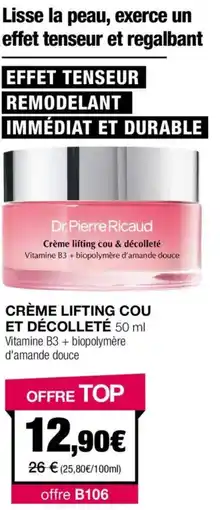 Stanhome Crème lifting cou et décolleté offre