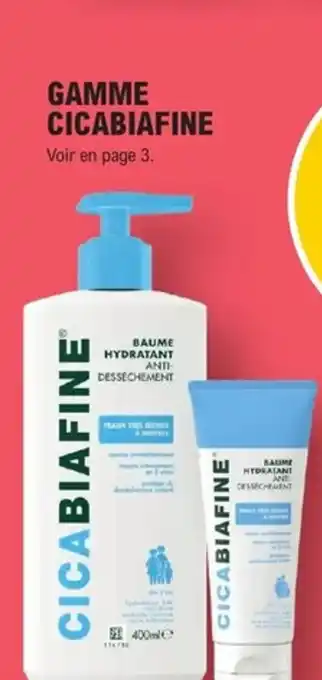 E.Leclerc Parapharmacie Gamme cicabiafine offre