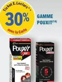 E.Leclerc Parapharmacie Gamme pouxit offre