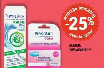 E.Leclerc Parapharmacie Gamme physiomer offre