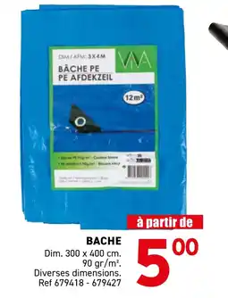 Trafic Bache offre
