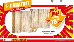 Trafic Separation de jardin offre
