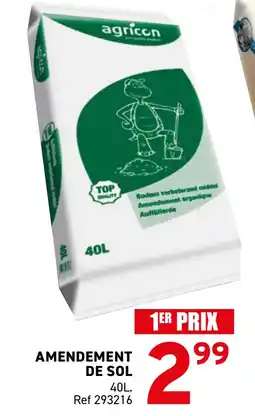 Trafic Amendement de sol offre