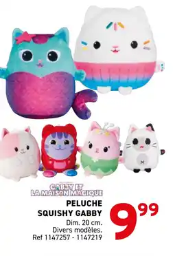 Trafic Peluche squishy gabby offre