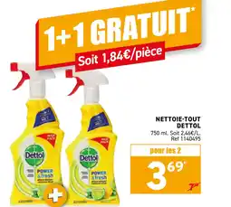 Trafic Nettoie-tout dettol offre