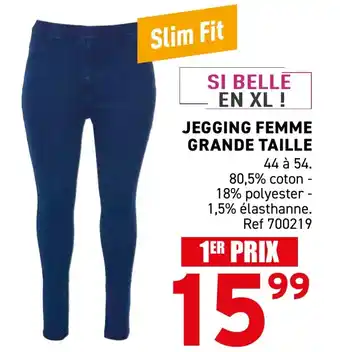Trafic Jegging femme grande taille offre