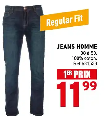 Trafic Jeans homme offre