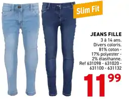 Trafic Jeans fille offre