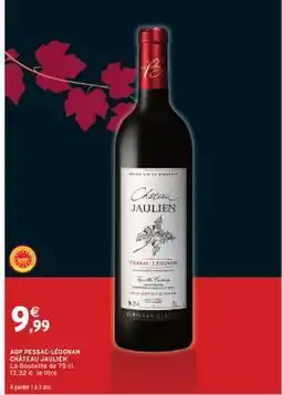 Intermarché AOP PESSAC-LÉOGNAN CHÂTEAU JAULIEN offre