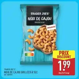 ALDI NOIX DE CAJOU GRILLÉES À SEC offre