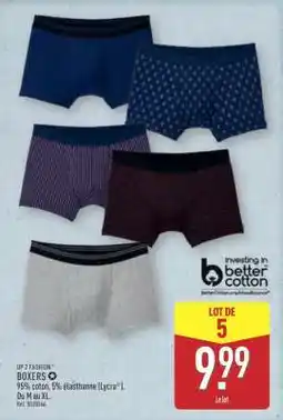 ALDI Boxers offre