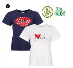 Trafic tshirt femme offre