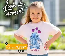 Trafic Tshirt fille offre