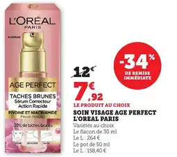 Bi1 L'OREAL PARIS Soin visage age perfect offre