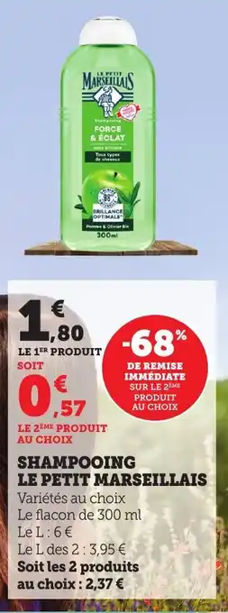 Bi1 LE PETIT MARSEILLAIS Shampooing offre