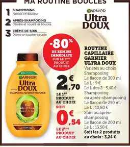 Bi1 GARNIER Routine capillaire offre