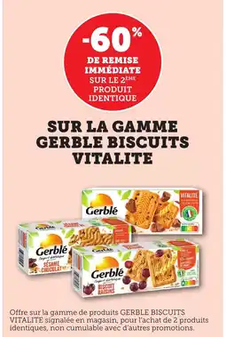 Bi1 VITALITE Sur la gamme gerble biscuits offre