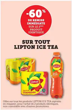 Bi1 LIPTON Sur tout ice tea offre