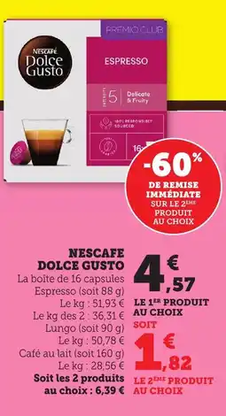 Bi1 NESCAFÉ Dolce Gusto offre