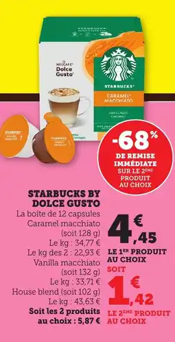 Bi1 STARBUCKS by dolce gusto offre