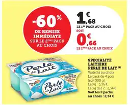 Bi1 PERLE DE LAIT Specialite laitiere offre