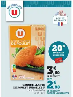 Bi1 U Croustillants de poulet surgeles offre