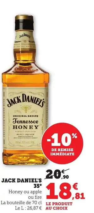 Bi1 JACK DANIEL'S 35° offre