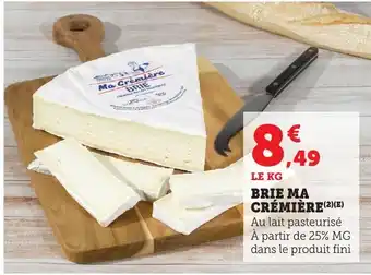 Bi1 Brie ma crémière offre