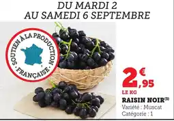 Bi1 Raisin noir offre