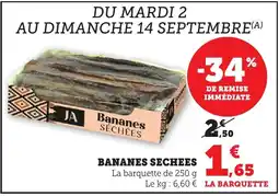 Bi1 Bananes sechees offre
