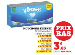 Bi1 KLEENEX Mouchoirs offre
