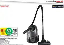 Intermarché DOMÉDIA Aspirateur traineau avec sac offre