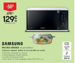 Pulsat SAMSUNG Micro-ondes ms23k 3555ew offre