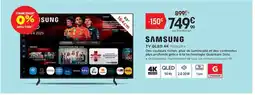 Pulsat SAMSUNG Tv qled 4k tq65q7f4 offre