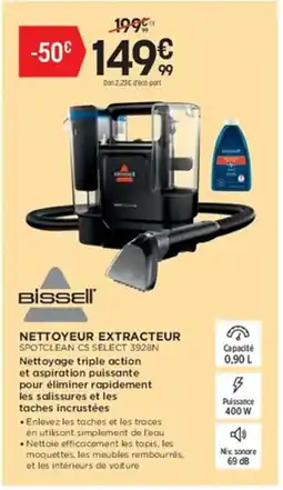 Pulsat BISSELL Nettoyeur extracteur offre
