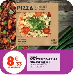 Utile Pizza tomate mozarella mix buffet offre