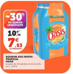 Utile OASIS Boisson aux fruits tropical offre